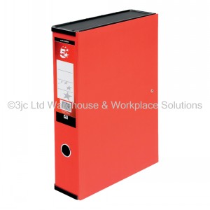 5 Star Office Box File Foolscap 5 Pack